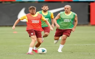 Galatasaray, Göztepe maçının hazırlıklarını sürdürdü
