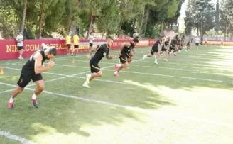 Galatasaray günü tek çalışma ile tamamladı
