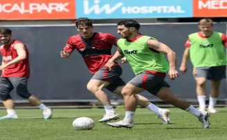 Galatasaray, MKE Ankaragücü maçı hazırlıklarını sürdürdü
