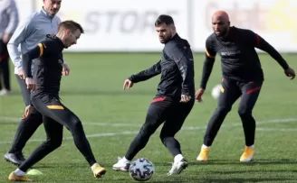 Galatasaray taktik çalıştı

