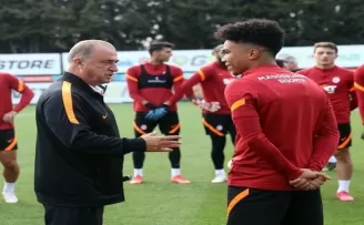 Galatasaray, Trabzonspor maçı hazırlıklarına devam etti
