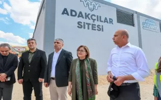 Gaziantep Besi OSB’deki yeni siteye yakın mercek