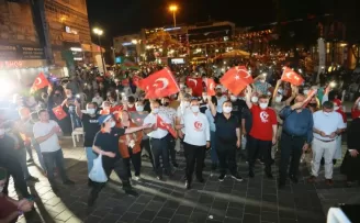 Gaziosmanpaşa’da 15 Temmuz yürüyüşü
