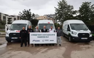 Gebze’den Adıyaman’a kardeş eli