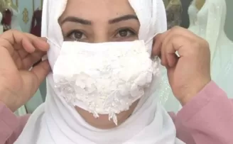 Gelin adayları maske kombinli gelinliğe yöneldi
