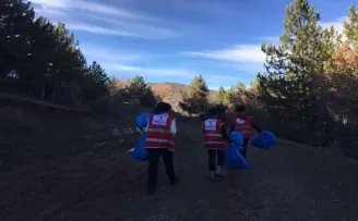 Genç Kızılay’ın çevreci gençleri
