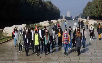 Gençler Çankaya’da kültür gezisinin keyfini çıkardı
