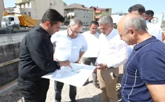 Genel Sekreter Baraçlı, Gebze’de gezmedik proje bırakmadı