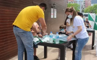 Giresun'da çocuklar için uçurtma şenliği düzenledi