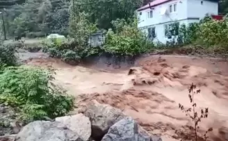 Giresun’da dereler yükseldi, yürekler ağza geldi
