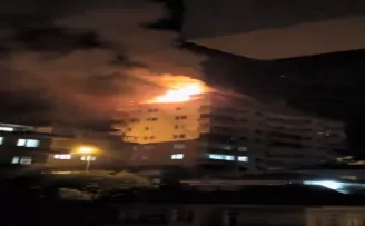 Giresun’da gece yarısı korkutan yangın