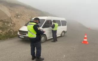 Giresun’da jandarma ekipleri alkol denetimi gerçekleştirdi