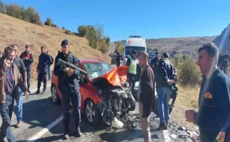 Giresun’da trafik kazası: 5 kişi yaralı