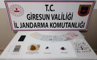 Giresun’da uyuşturucu operasyonu