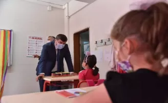 Giresun’daki okullar dezenfekte edildi
