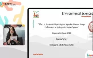 Giresun Fen Lisesi 11. sınıf öğrencisi Zahide Kevser Şahin Dünya 3.’sü oldu
