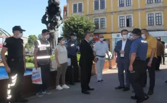 Giresun protokolünün katılımıyla korona virüs denetimleri gerçekleştirildi
