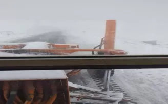 Giresun’un yüksek kesimlerinde kar yağışı
