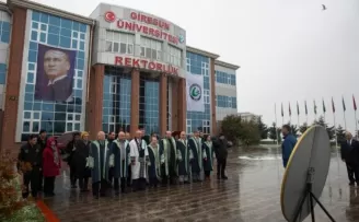 Giresun Üniversitesi’nin 14. yıldönümü sade bir törenle kutlandı
