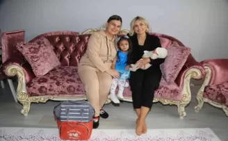 Gölbaşı Belediyesi bebekleri unutmadı
