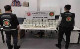 Gümrük Muhafaza ekiplerinden, İstanbul Havalimanı’nda üç uyuşturucu operasyonu
