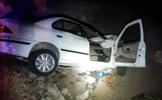 Gümüşhane’de İran uyruklu aile kaza yaptı: 1 ölü, 2 yaralı
