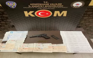 Gümüşhane’de tefeci operasyonu