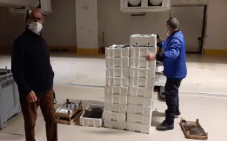 Gürpınar Su Ürünleri Hali’nde denetim
