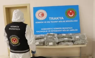 Hamzabeyli Gümrük Kapısı’nda iki valiz dolusu uyuşturucu yakalandı
