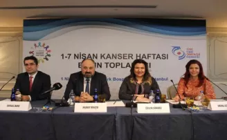 Hasta ve hasta yakınları kansere dikkat çekti
