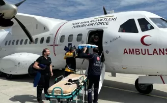 Hava Kuvvetleri’nden hayat kurtaran uçuş