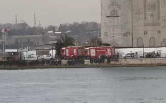 Haydarpaşa Garı’nda korkutan atölye yangını

