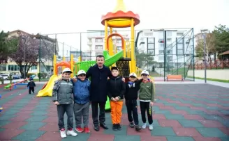 Haydi çocuklar parka
