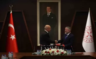 Hazine ve Maliye Bakanlığında devir teslim töreni
