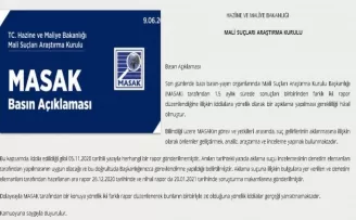 Hazine ve Maliye Bankanlığı’ndan MASAK açıklaması
