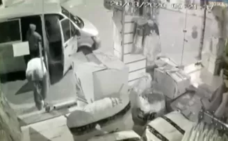 Hırsızlık teşebbüsü kamerada
