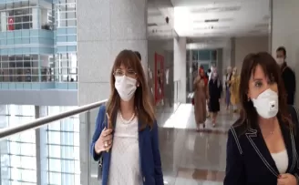 İBB eski Genel Sekreter Yardımcısı Yeşim Meltem Şişli hakim karşısında
