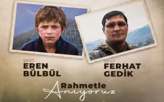 İçişleri, Eren Bülbül ve Ferhat Gedik şehadetlerinin 9. yılında unutmadı