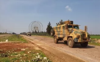 İdlib’de ilk Türk-Rus devriyesi icra edildi
