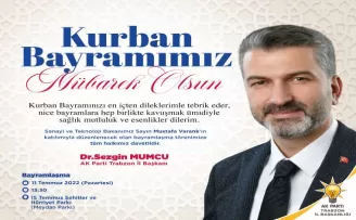 İl Başkanı Mumcu'dan bayram mesajı 
