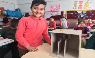 İlkokul öğrencilerinden bilimsel projeler
