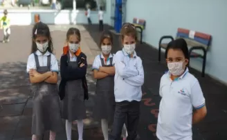 İnci Kolejinde ilkokullar yüz yüze eğitime başladı
