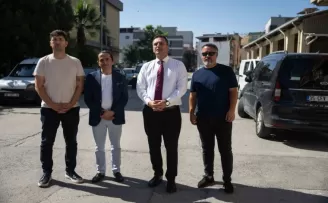 Işıkkent’te estetik ve konforlu yolun ilk adımı atıldı