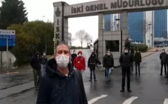 İSKİ çalışanları: “Korunaksız çalıştırılıyoruz”
