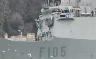İspanya savaş gemisi İstanbul Boğazı’ndan geçti
