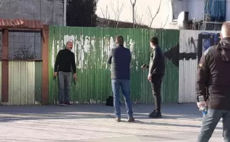 İstanbul Adliyesi önünde intihar girişimi
