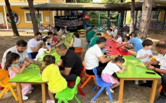 İstanbul Bakırköy’de renkli babalar günü