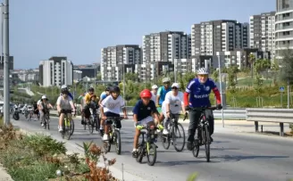 İstanbul Beylikdüzü’nde pedallar sağlıklı yaşama çevrildi