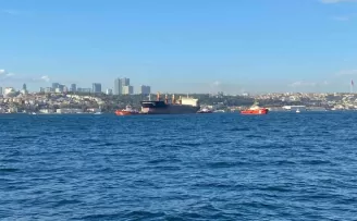 İstanbul Boğaz’ında gemi arızası

