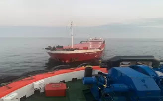 İstanbul Boğazı girişinde  gemi arızası

